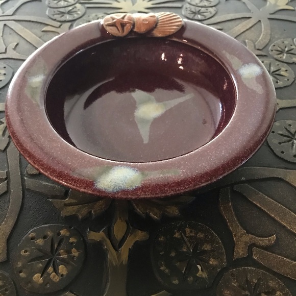 Ceramic dish/Wine coaster - Picture 3 of 4